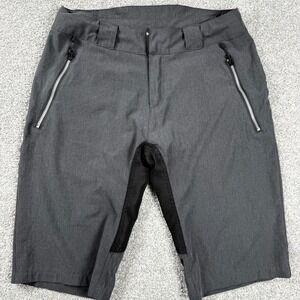 Race Face Mens MTB Mountain Bike Shorts Gray Enduro Downhill Trail 34
